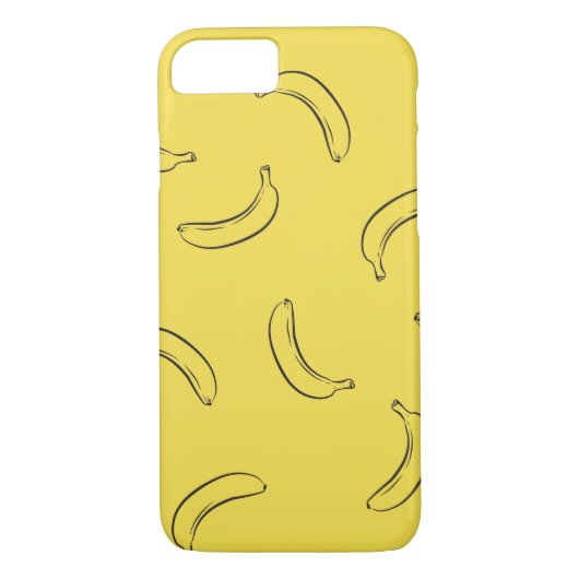 Bananenmuster Case-Mate iPhone Hülle (Rückseite)