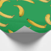 Bananenmuster Geschenkpapier (Ecke)