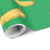 Bananenmuster Geschenkpapier (Rolleneckpunkt)