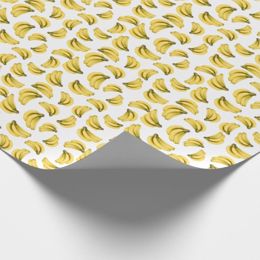 Bananenmuster Geschenkpapier (Ecke)