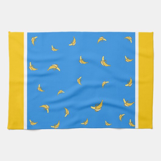 Bananenmuster Geschirrtuch (Horizontal)