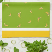 Bananenmuster Geschirrtuch (Gefaltet)