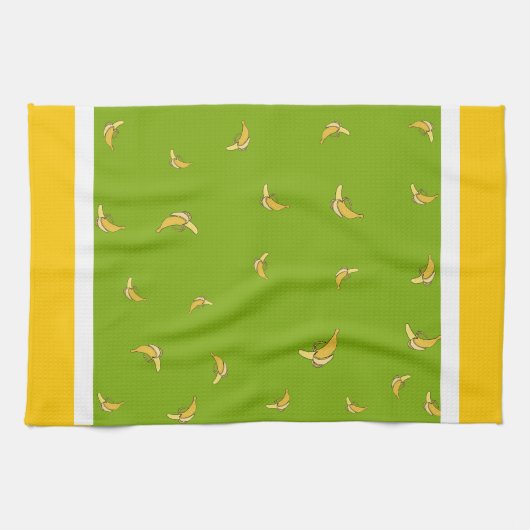 Bananenmuster Geschirrtuch (Horizontal)