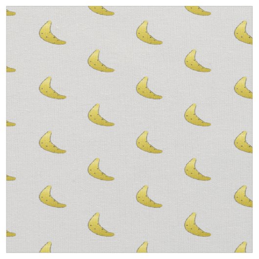 Bananenmuster Stoff (Nahaufnahme)