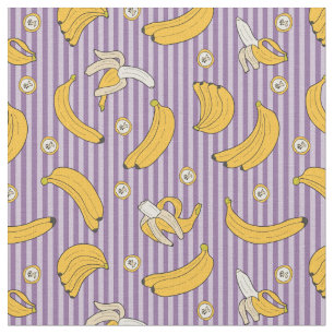Bananenmuster Stoff