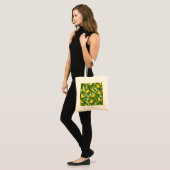 Bananenmuster Tragetasche (Vorderseite (Model))