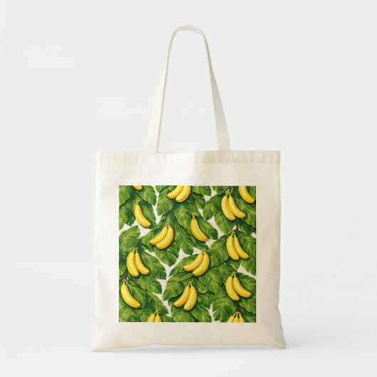 Bananenmuster Tragetasche (Vorne)