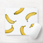 Bananenmuster-Zeichnung Mousepad (Mit Mouse)