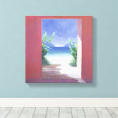 Bananenpalmen 2005 leinwanddruck (Insitu (Holzboden))