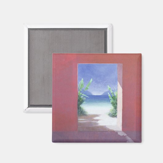 Bananenpalmen 2005 magnet (Vorderseite/Rückseite)