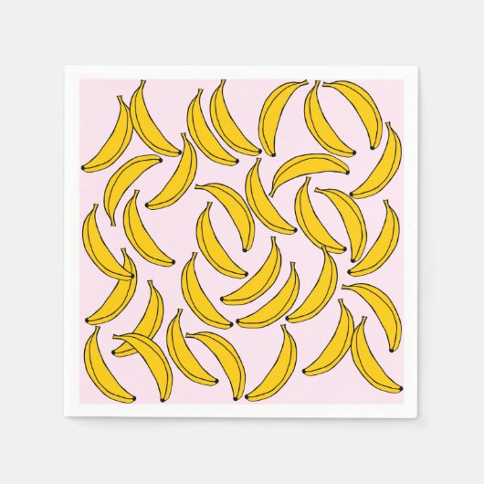 Bananenpapier Napkins Serviette (Vorderseite)
