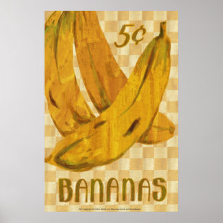 Bananenposter Poster
