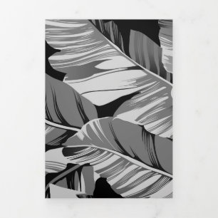 Bananenprogramme 3 dreifach gefaltete urlaubskarte