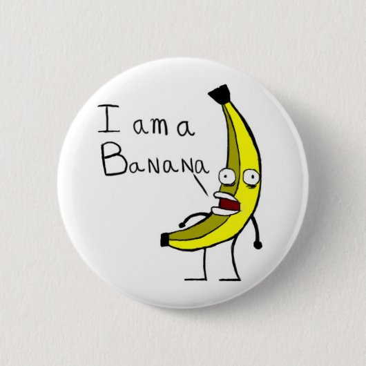 Bananenregel Button (Vorderseite)