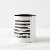 Bananenrepublik Zweifarbige Tasse (Mittel)