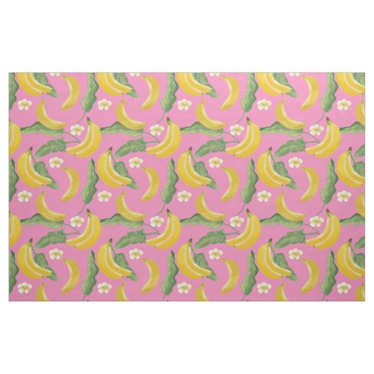 Bananenrosa Stoff (Fat Quarter (45,7 x 55,9 cm))