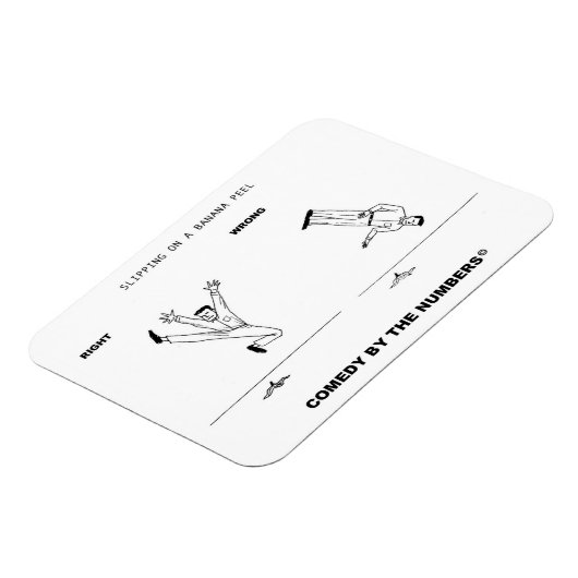 Bananenschale - MAGNET (Linke Seite)