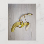 Bananenschale Postkarte (Vorderseite)