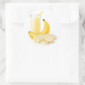 Bananenschüttler Runder Aufkleber (Tasche)