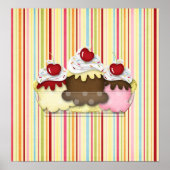 Bananenspaltung Poster (Vorne)