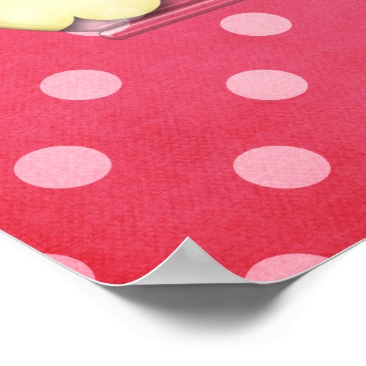 Bananenspaltung Poster (Ecke)