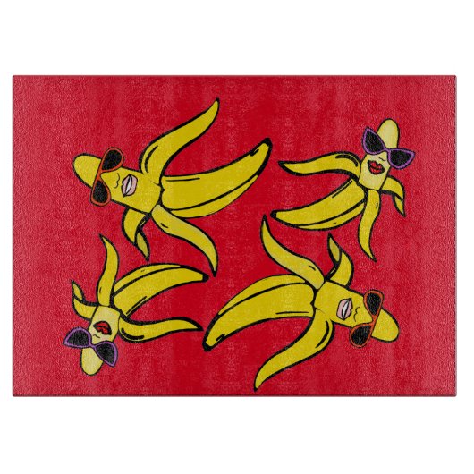 Bananenspanplatte Schneidebrett (Vorderseite)