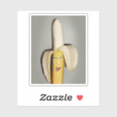 Bananensplit-Kopfschmerz Aufkleber (Blatt)