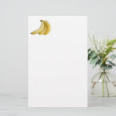Bananenstrauß Briefpapier (Stehend Vorderseite)