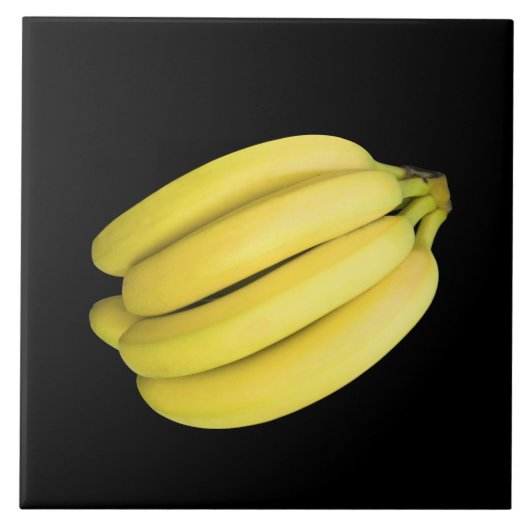 Bananenstrauß Fliese (Vorderseite)
