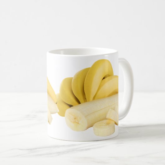 Bananenstrauß Kaffeetasse (VorderseiteRechts)
