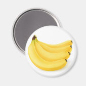 Bananenstrauß Magnet (Vorderseite/Rückseite)