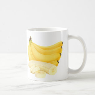 Bananenstrauß schneiden kaffeetasse