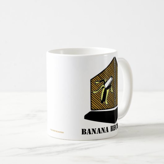 Bananenstreben Kaffeetasse (VorderseiteRechts)