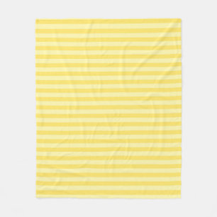 Bananenstreifen fleecedecke