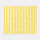 Bananenstreifen fleecedecke (Vorderseite (Horizontal))