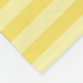 Bananenstreifen fleecedecke (Ecke)