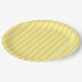Bananenstreifen pappteller (Schrägansicht)