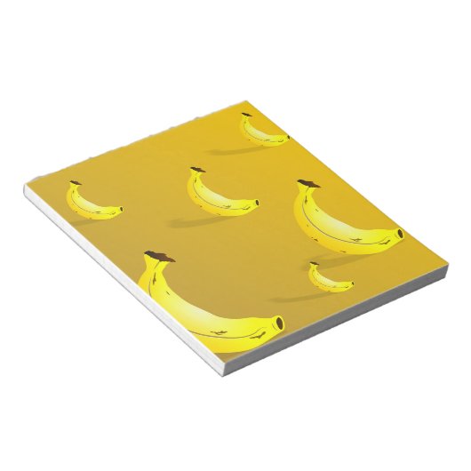 Bananenuntergrund Notizblock (angewinkelt)