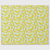 Bananenwackelpapier Geschenkpapier (Flach)