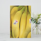 Bananna nah briefpapier (Stehend Vorderseite)