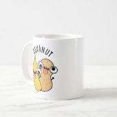 Bananut Funny Fruit Banana Pun Kaffeetasse (Vorderseite Links)
