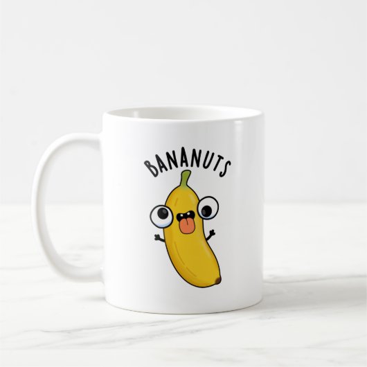 Bananuts Funny Crazy Banana Frucht Pub Kaffeetasse (Links)