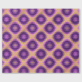 Banarasi Saree Pattern Design  Geschenkpapier (Flach)