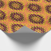 Banarasi Sari-Muster Geschenkpapier (Ecke)