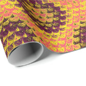 Banarasi Sari-Muster Geschenkpapier (Rolleneckpunkt)