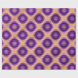 Banarasi Sari Musterdesign Geschenkpapier