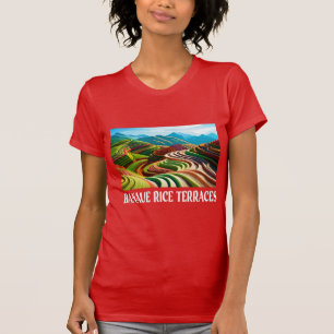 Banaue Reis Tarraces, Banaue, Ifugao, Filipino T-Shirt