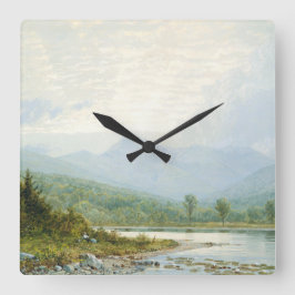 Banca del Gottardo Ristorante La Lanchetta Quadratische Wanduhr