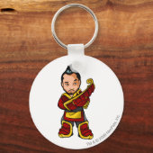 Bancha Ninja Shenkuu Staff Player Schlüsselanhänger (Vorderseite)