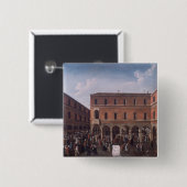 Bancho Del Giro im Rialto, Venedig Button (Vorne & Hinten)
